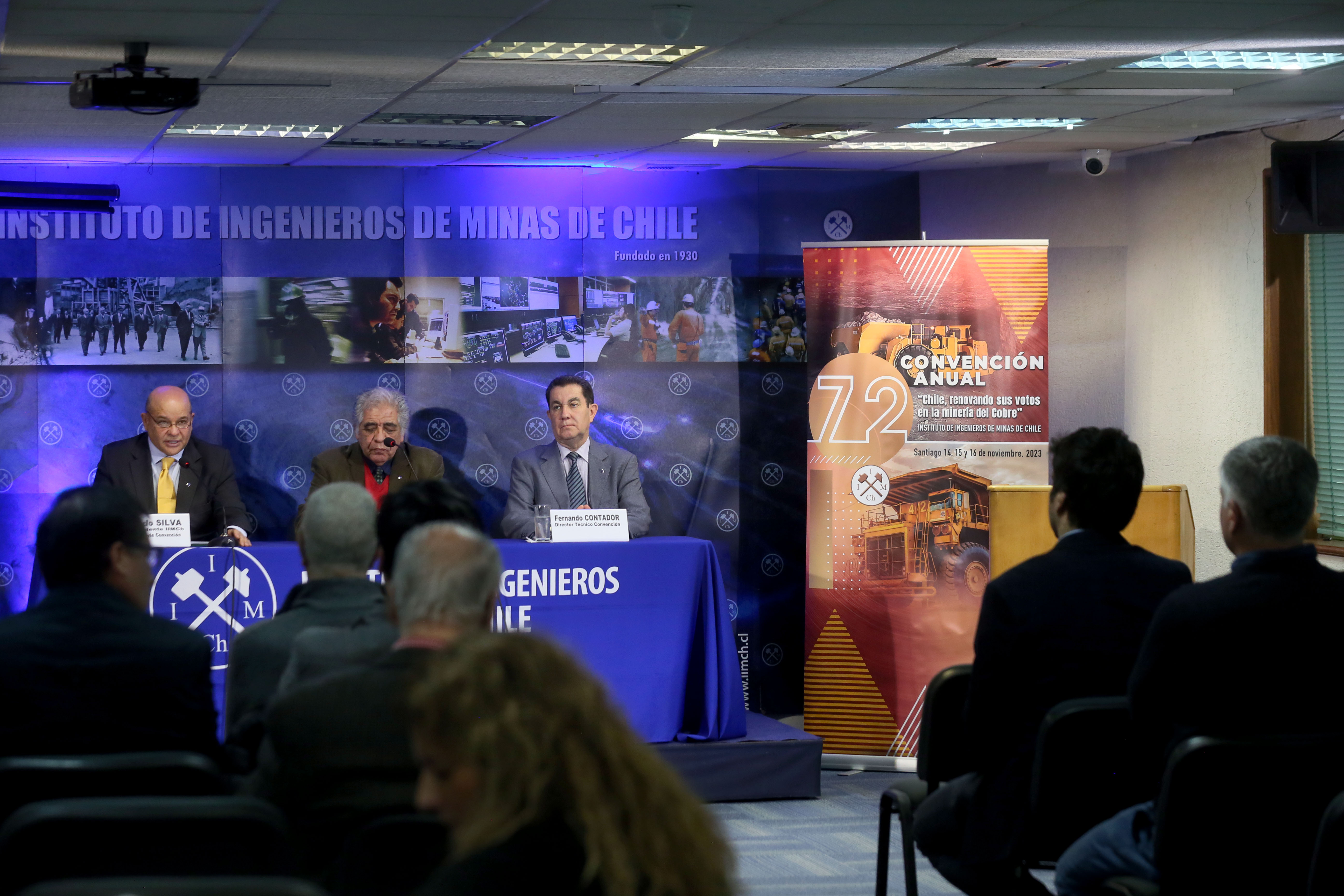 Instituto de Ingenieros de Minas de Chile realiza el lanzamiento de su 72° Convención anual