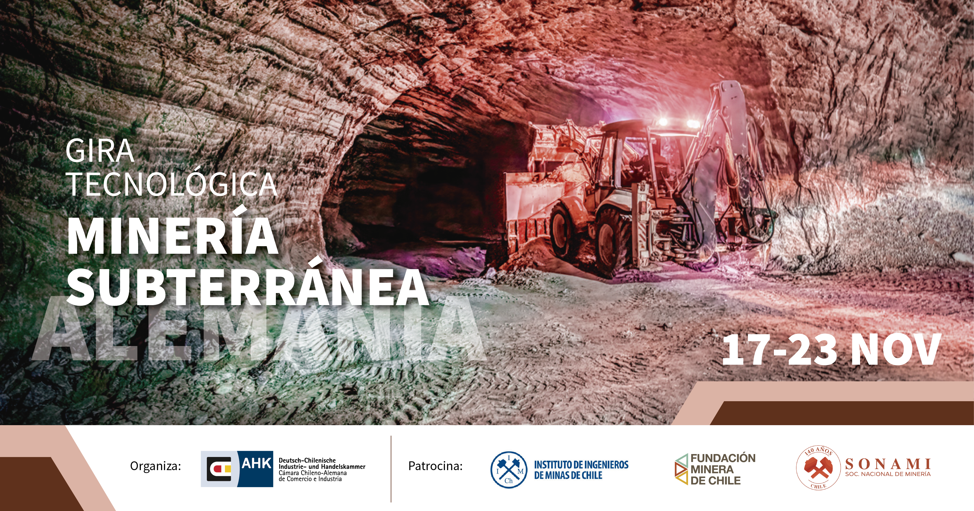 Gira Tecnológica: Minería Subterránea a Alemania